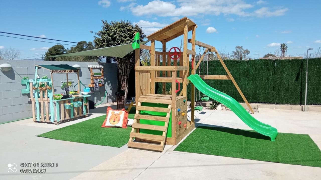 Casa Enric , Con Zona Infantil, Piscina Y Parking Privado Konuk evi Deltebre Dış mekan fotoğraf